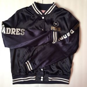 PINK Padres Varsity Jacket